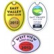 Golf Bag Tag - Style C - Oval Style - Printed one side - Various Pack Sizes