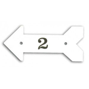 Putting Green Arrow Numbered