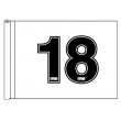 Tubed Flag - Numbered