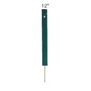 Green Recycled Plastic Rope Stake - 12"