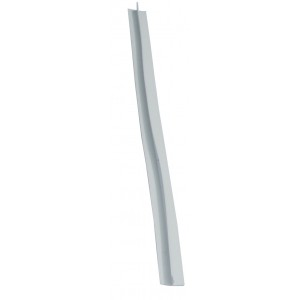 T-Strip - 1m White Plain Lengths