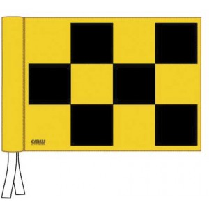 Velcro Flag - Printed Chequers