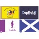 Tubed Flag - Full Colour Digitally Printed Logo Flag