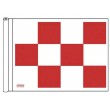 Tubed Flag - Printed Chequers