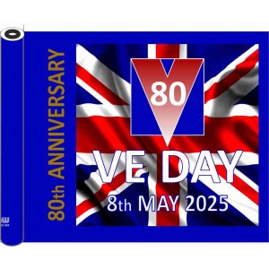 VE Day Flag 2025 - 80th Anniversary