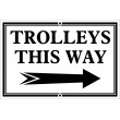 12" X 8" Standard Sign (Inc. Stake)