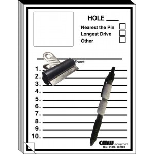 Converstion Kit - 50 Paper Record Sheets With Velcro Pen & Grip Clip